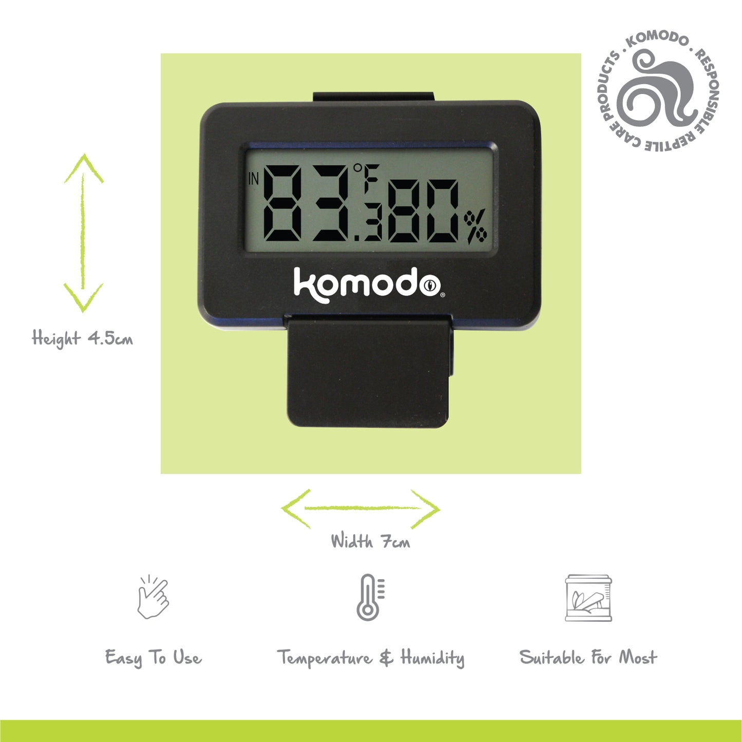 Advanced Combined Digital Thermometer & Hygrometer