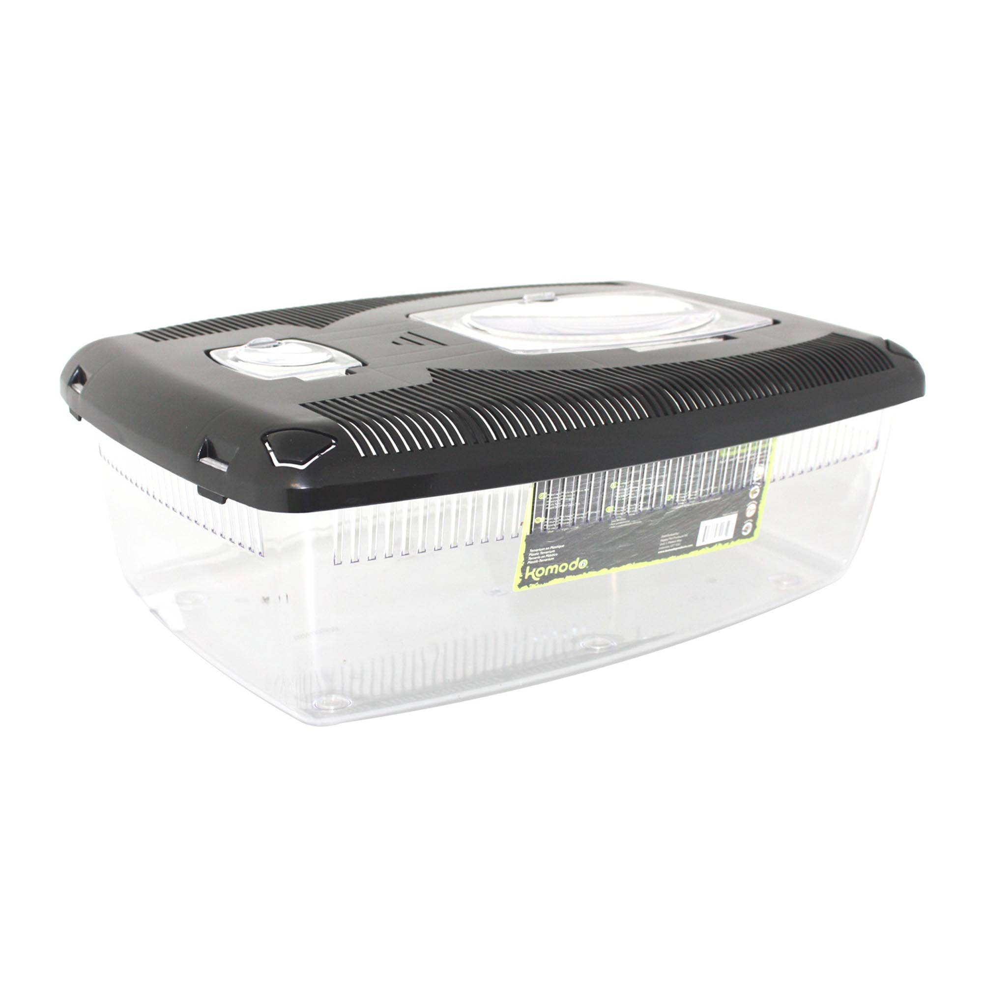 Komodo Plastic Terrarium | Versatile Enclosure for Reptile & Livefood ...