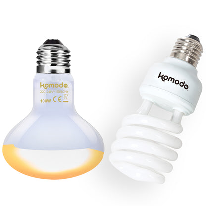 Tropical Set Combo Pack 5.0UVB & Heat Bulb