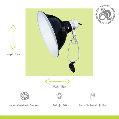 Dome Clamp Lamp Fixture