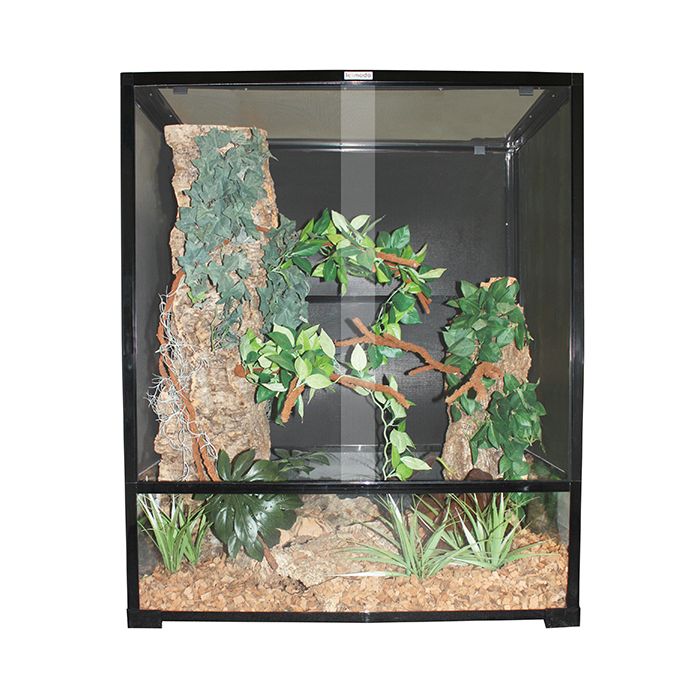 Komodo Chameleon Easy Assemble Glass Terrarium Reptile | Happy Pet